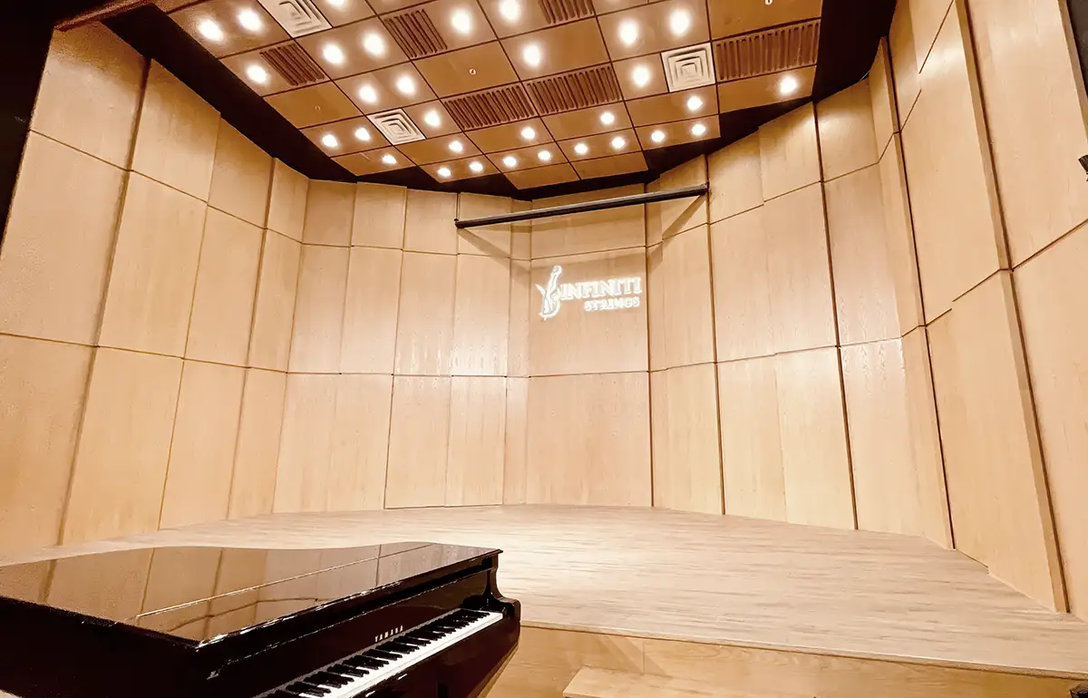 Specialized performance venue construction
